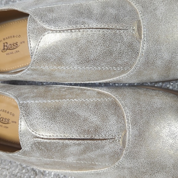 Bass Gold Womens Dylan Loafers Size 10 NWOT - Picture 5 of 8